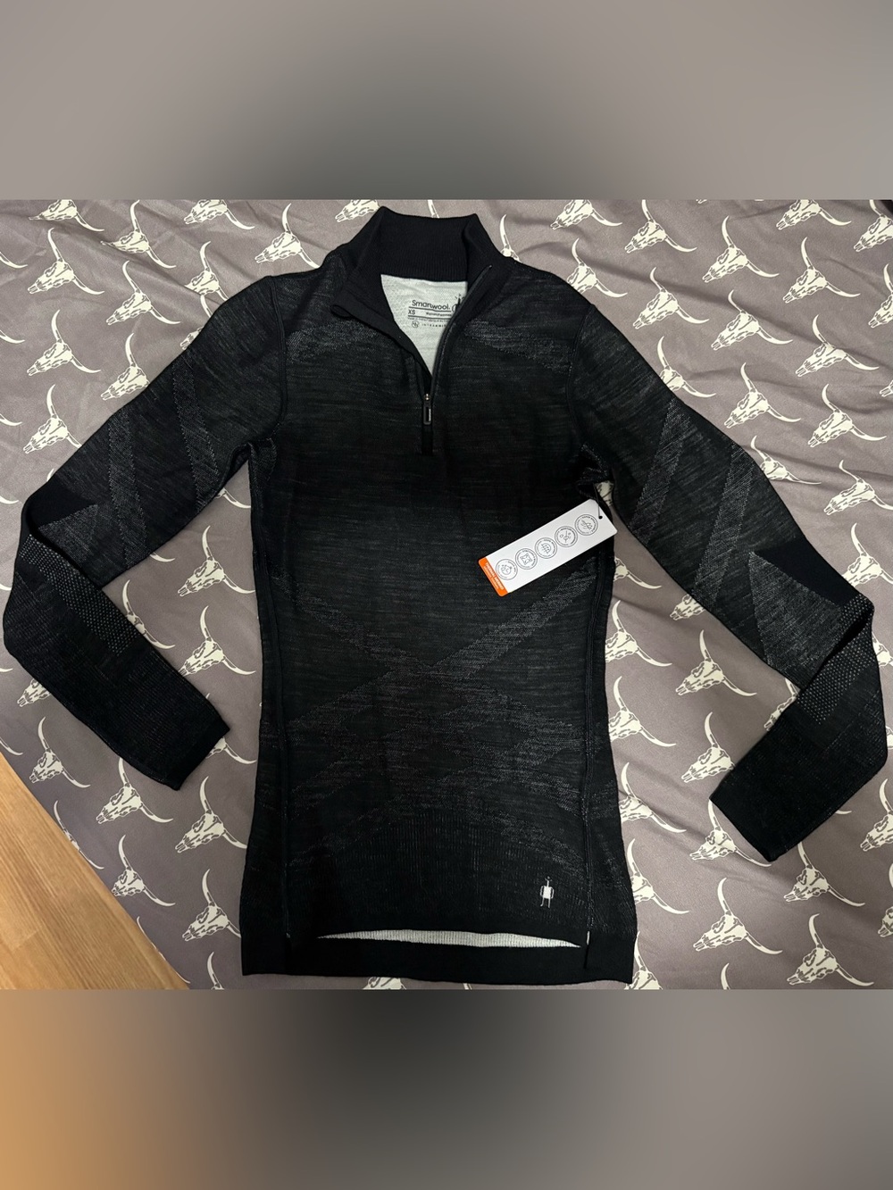 Smartwool Intrknit Merino 1/4 Zip Pullover NWT